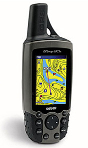 Garmin GPSMap 60CSx, map panel